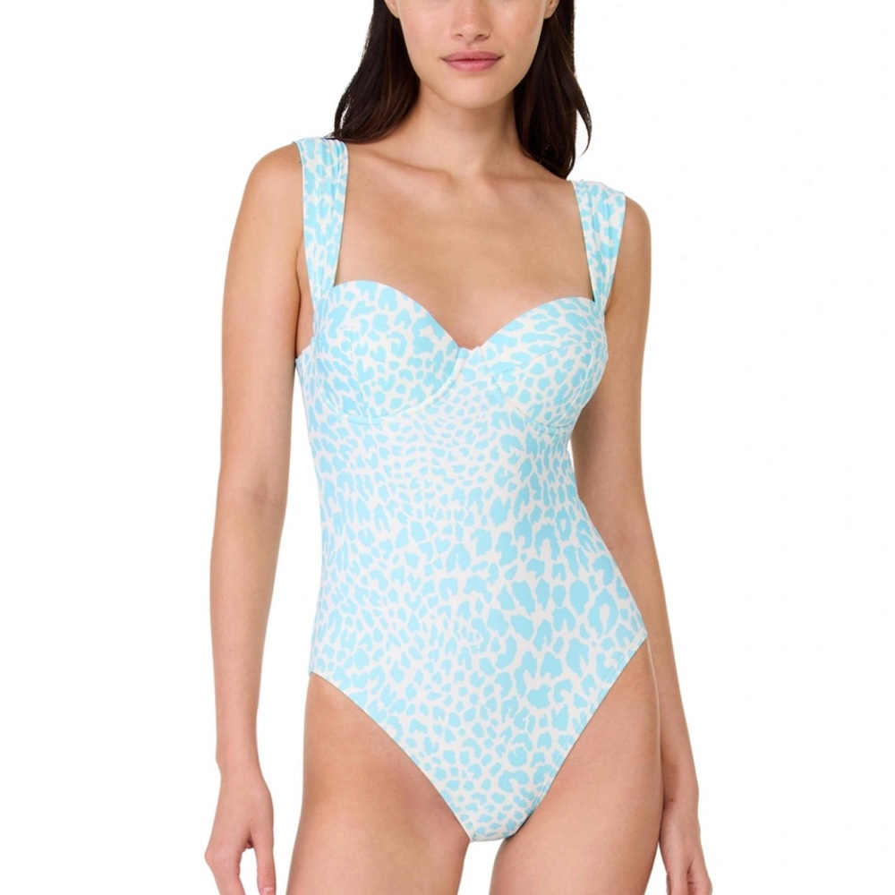 🏝️Kate Spade Seagreen leopard SPF 52 Sz Medium $155🏝️